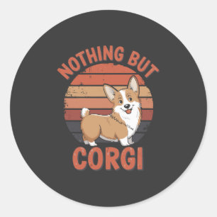 Adesivo Nada Além de Corgi