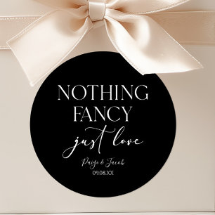 Adesivo Nada Rico Apenas Ama Casamento Casual Minimalista