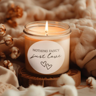 Adesivo Nada Rico Apenas Ama Casamento Minimalista