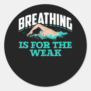 Adesivo Nadar Humor Funny Swimmer