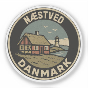 Adesivo Næstved, Dinamarca Danmark 
