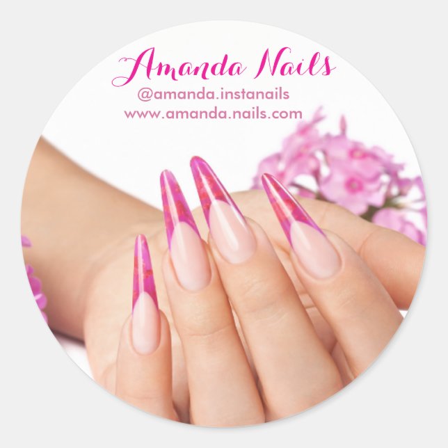 Adesivo Nails Artist Aufkleber (Frente)