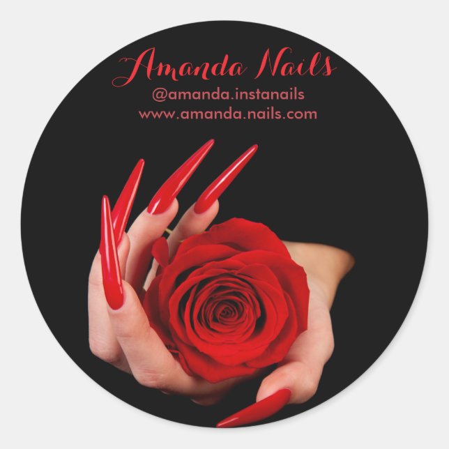 Adesivo Nails Artist Aufkleber (Frente)