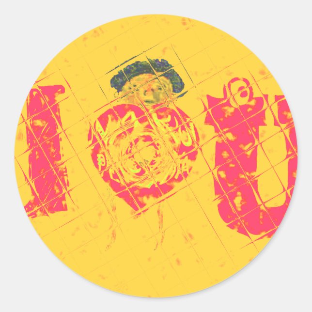 Adesivo Nakupenda - Eu Amo Um Texto De Palavra Swahili Sig (Frente)