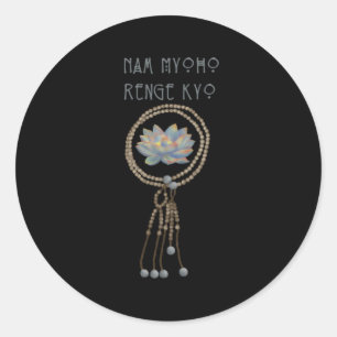 Adesivo Nam Myoho Renge Kyo Juzu Bead