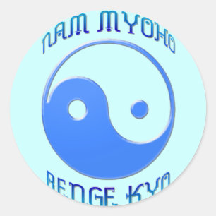 Adesivo 'Nam Myoho Renge Kyo' Yin & Yang Budismo
