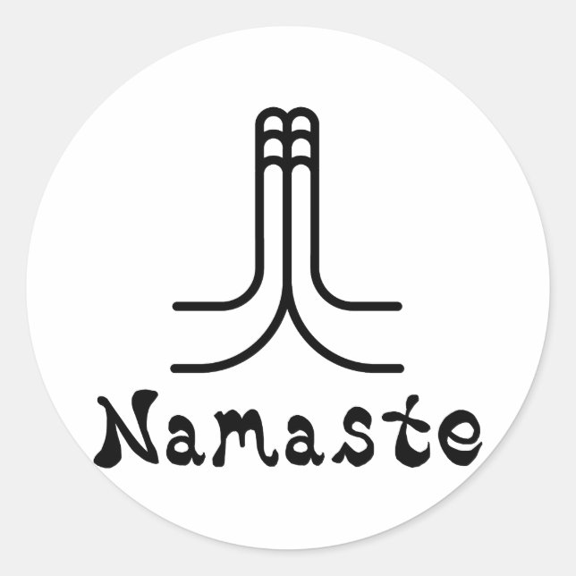 Adesivo Namaste (Frente)