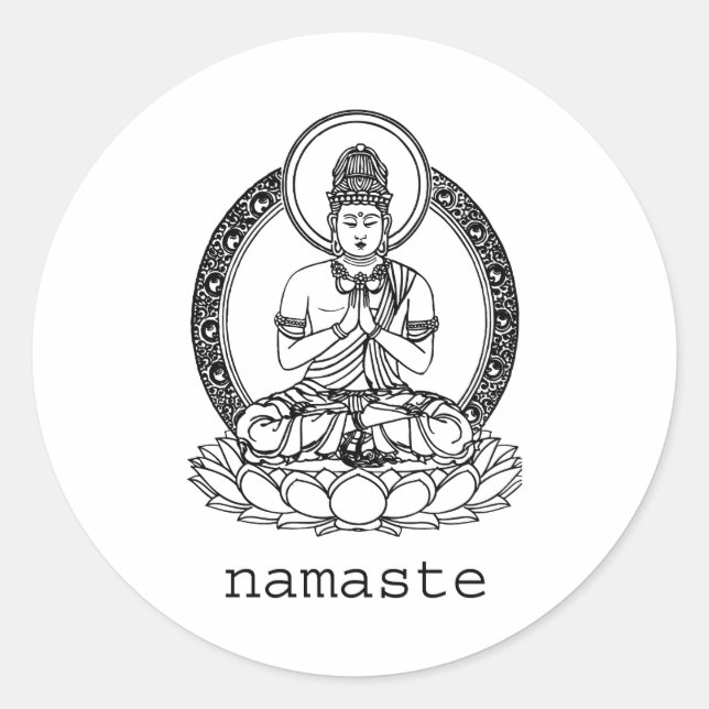 Adesivo Namaste (Frente)