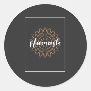 Adesivo namaste design T-Shirt