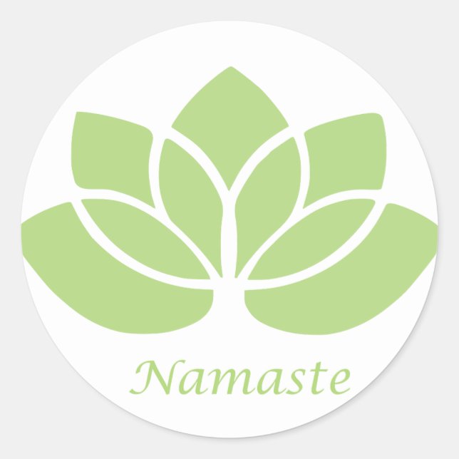 Adesivo Namaste Lotus (Frente)