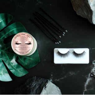 Adesivo Name Beauty Lshes Drivers Rosa Dourados Lashes Cle