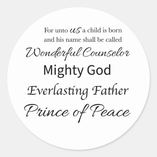 Adesivo Names of God Sticker (Frente)