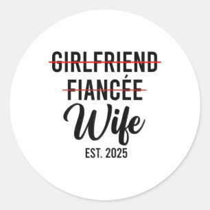 Adesivo Namorada Fiancee Wife Casando-Se No Est.