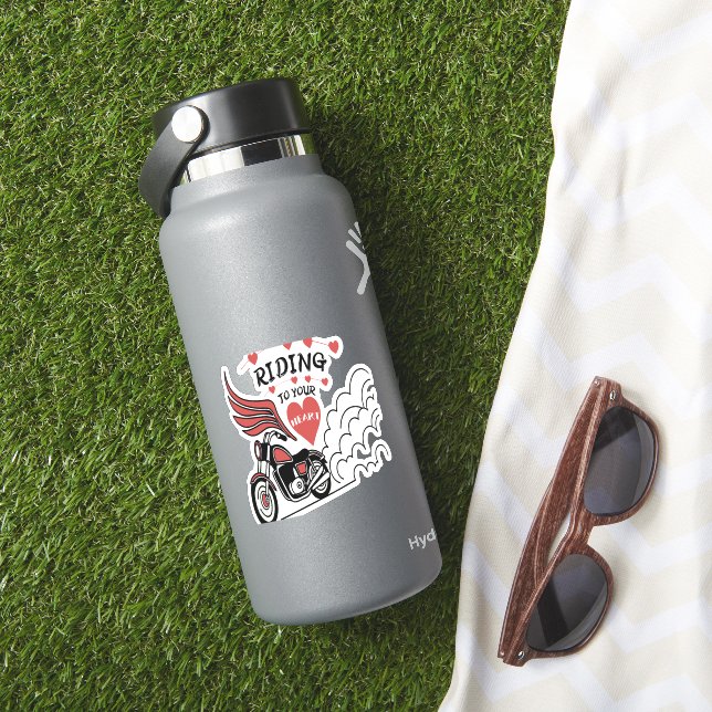 Adesivo Namorado de Motocicleta (HydroFlask Insitu)