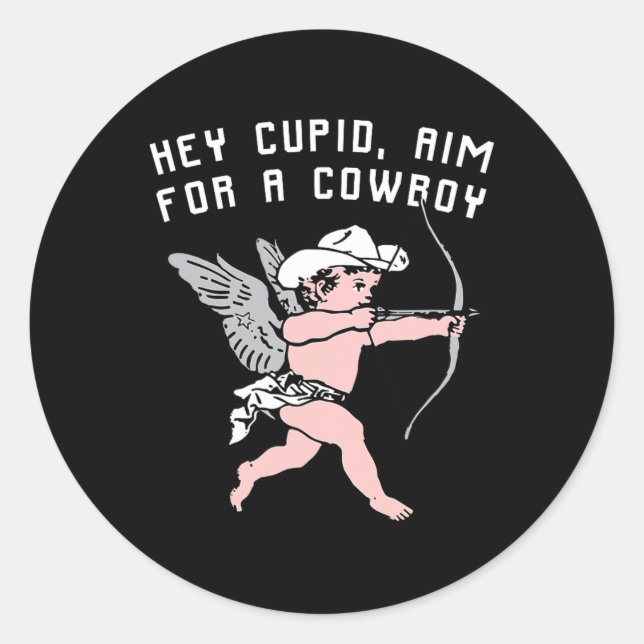 Adesivo Namorado Divertido Ei Cupido  (Frente)
