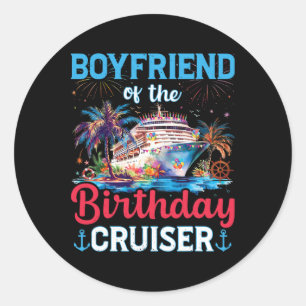 Adesivo Namorado Do Cruiser De Aniversário Funny Cruise Bi