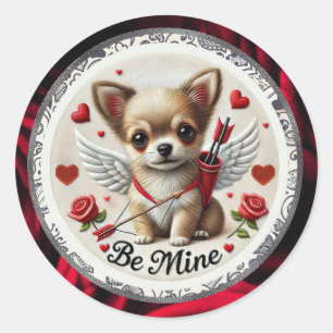 Adesivo Namorados Angel Chihuahua Stickers - Seja meu
