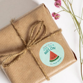 Adesivo Namorados de Sala de Aula de Melancia Azul-Cura