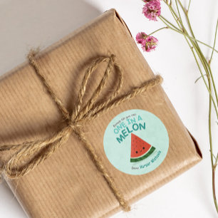 Adesivo Namorados de Sala de Aula de Melancia Azul-Cura