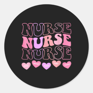 Adesivo Namorados Er Icu Nicu Rn Enfermeiras Mulheres Retr