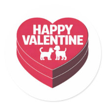 Namorados Feliz, Caixa de Chocs e Silhouette Furry