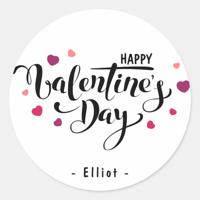 Adesivo Namorados para crianças na escola (Frente)