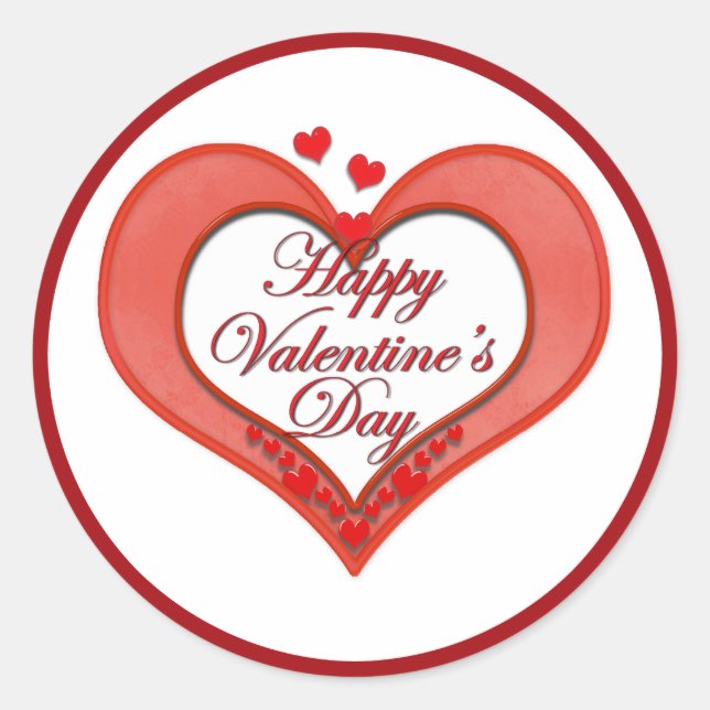 Adesivo Namorados Vermelho de Beade (Frente)