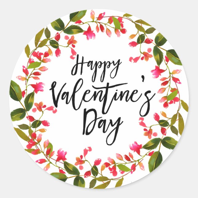 Adesivo Namorados vermelhos e verde (Frente)