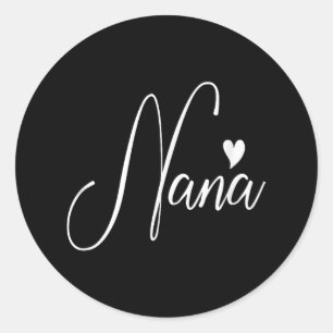 Adesivo Nana Para Mulheres Vovó Dia de as mães De Natal