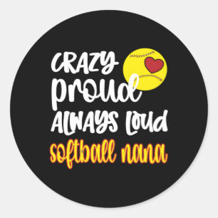 Adesivo Nana Softball Nana Softball Louca Nana