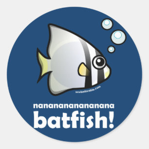 Adesivo nanananananana Batfish!