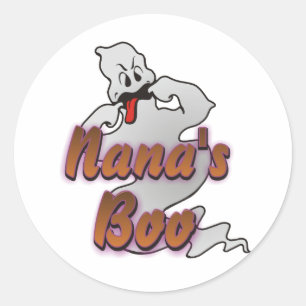 Adesivo Nana's Boo Halloween Ghost
