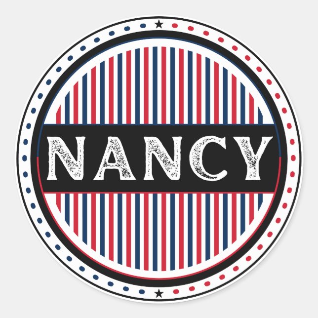 Adesivo Nancy City Pride Emblem – French Identity (Frente)