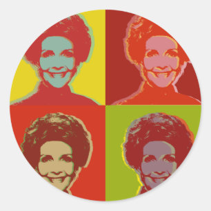 Adesivo nancy Reagan