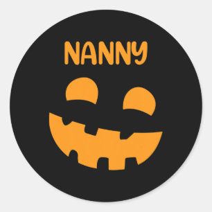 Adesivo Nanny tia Matching Family Halloween