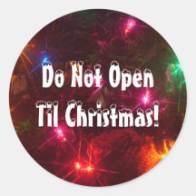 Não Abrir as Luzes de Natal