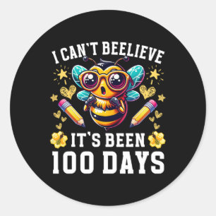 Adesivo Não acredito que foi há 100 dias a abelha engraçad