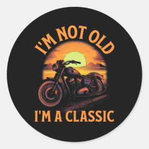 Adesivo Não Antigo Im A Click - Dia de os pais - Moto Vint