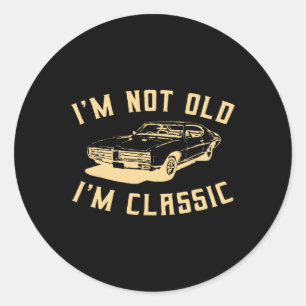 Adesivo Não Antigo Im Clique Carro vintage Do Lover Do Des