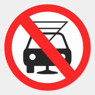 Adesivo Não beba e conduza