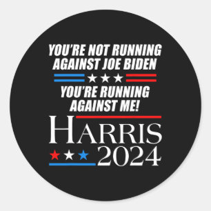 Adesivo Não Contra Joe Biden - Kamala Harris Deba