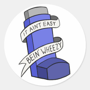 Adesivo Não é Bein fácil Wheezy