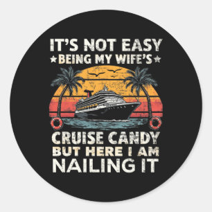 Adesivo Não é Fácil Ser o Candy Retro Fu da Crucero da Min