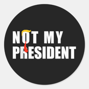 Adesivo Não É O Meu Presidente - Não A Minha Voz Não É O M