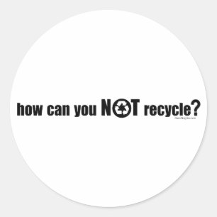 Adesivo Não é Reciclar?