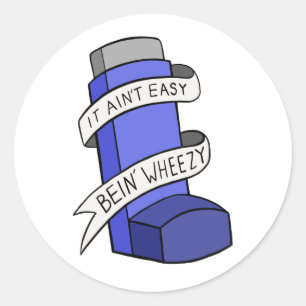 Adesivo Não é ser fácil Wheezy