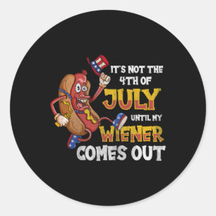 Adesivo Não É Uma Festa Até Que Meu Wiener Sai 4 De J
