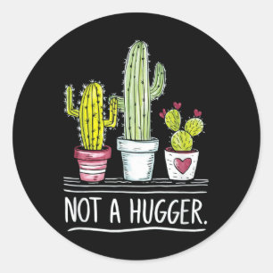 Adesivo Não É Uma Piada De Cactus Hugger