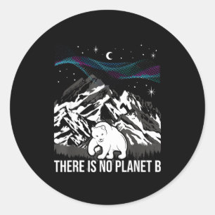 Adesivo Não Existe um Planeta B Proteção Ambiental Terra