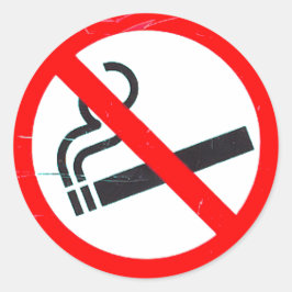Adesivo Não fumar